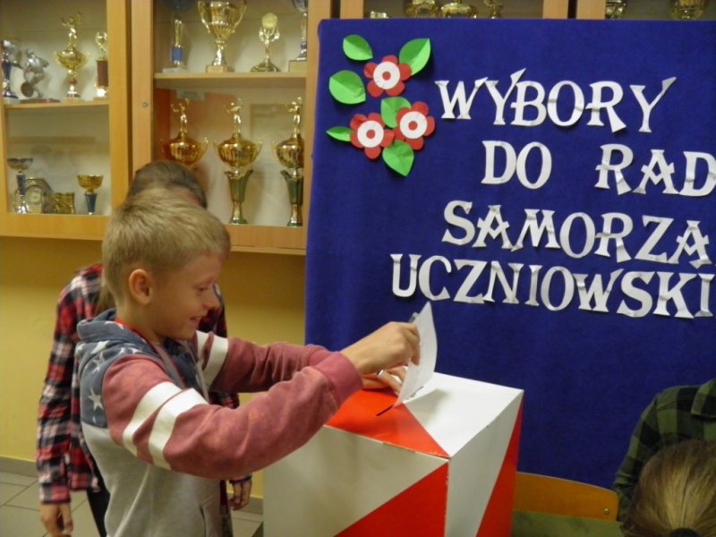 Wybory do rady samorządu uczniowskiego
